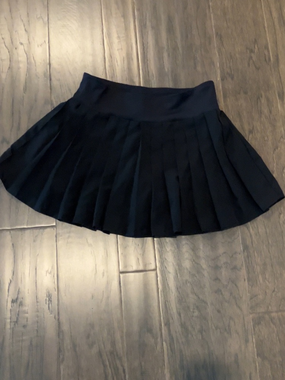 Old Navy Black Pleated Kids Skort